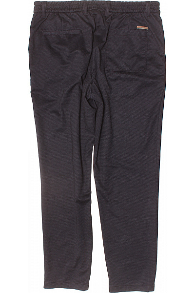 BALDESSARINI Pánské tmavé rovné kalhoty s puky volnočasové Velikost 52 | BALDESSARINI | obrázek 2