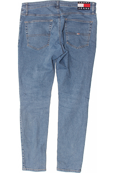 TOMMY HILFIGER Pánské modré džíny klasické rovné seprané strečové Velikost 34/34 | TOMMY HILFIGER | obrázek 2
