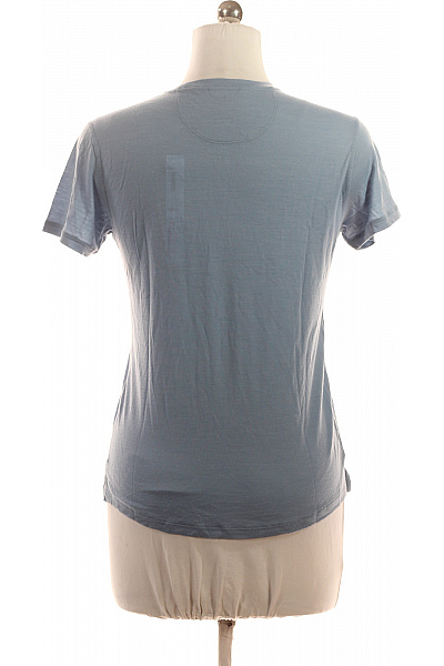 Patagonia Dámské modré tričko s krátkým rukávem a kulatým výstřihem basic Vel. m | Patagonia | obrázek 2