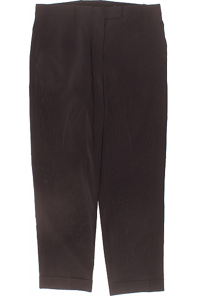 COS Dámské Polyesterové Oblekové Kalhoty Rovné Elegantní Business Tříčtvrteční Černé Vel. 36 | COS | obrázek 2