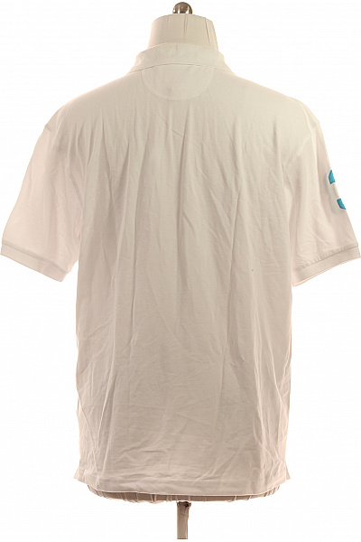 La Martina Pánské bavlněné bílé polo tričko s krátkým rukávem a výšivkou Vel. 3xl | La Martina | obrázek 3