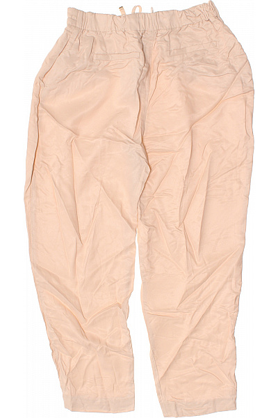 s.OLIVER Dámské kalhoty volnočasové růžové plátěné Velikost S | s.OLIVER | obrázek 3