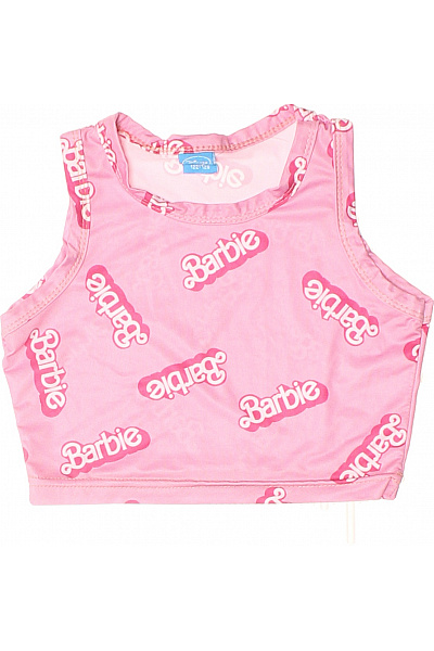 DISNEY Růžové Tričko S Potiskem Barbie Vel. 122/128