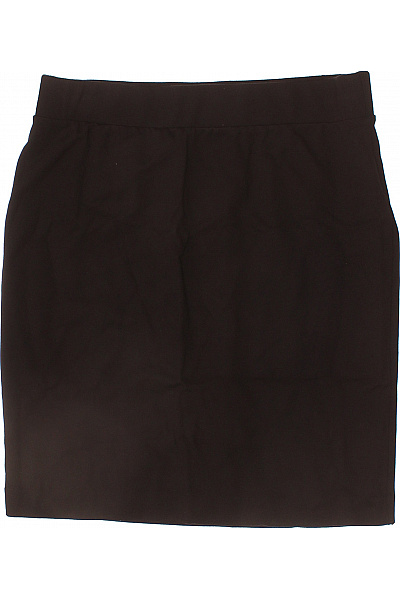 SELECTED Dámská viskózová pouzdrová mini sukně černá business rovná Vel. L | SELECTED | obrázek 2