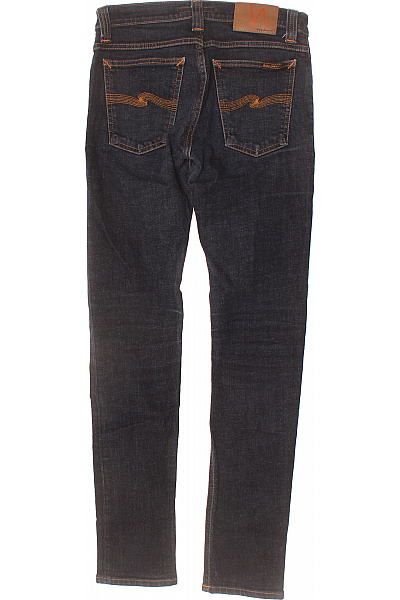 Nudie Jeans Dámské bavlněné tmavě modré džíny skinny strečové klasické Velikost 27 | Nudie Jeans | obrázek 2