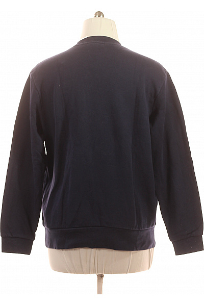 LACOSTE Pánská tmavě modrá mikina bez kapuce s logem Vel. xxl | LACOSTE | obrázek 2