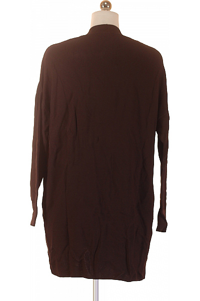 s.OLIVER Dámský hnědý žebrovaný kardigan dlouhý volný podzimní jarní basic Vel. S | s.OLIVER | obrázek 3