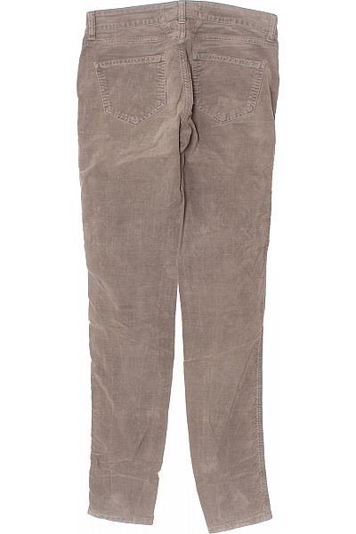 CLOSED Dámské manšestrové kalhoty rovné ležérní béžové s kapsami Vel. 26 | CLOSED | obrázek 3