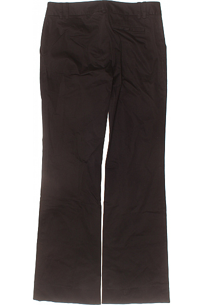 massimo dutti Dámské bavlněné hnědé široké elegantní dlouhé kalhoty Velikost 26/36 | massimo dutti | obrázek 2