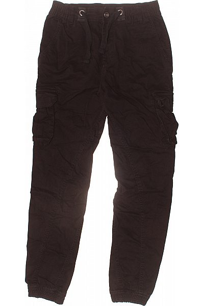 URBAN CLASSICS Pánské Kalhoty Kapsáče Černé Vel. 31 | URBAN CLASSICS | obrázek 2