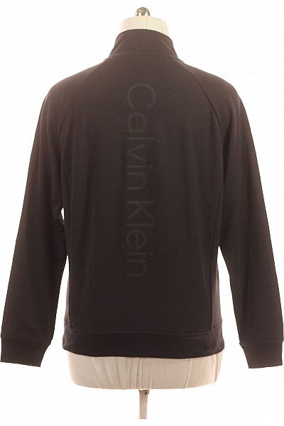 Calvin Klein Pánská černá sportovní mikina se stojáčkem a klokaní kapsou Vel. l | Calvin Klein | obrázek 2