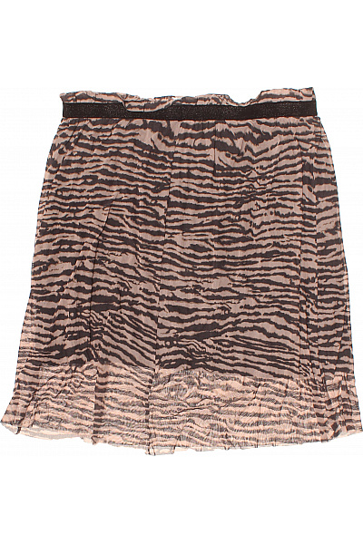 SAINT TROPEZ Dámská polyesterová krátká vzorovaná sukně s gumou v pase Vel. XL | SAINT TROPEZ | obrázek 3