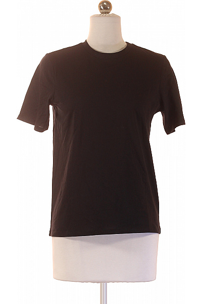 Friboo Dívčí bavlněné černé tričko krátký rukáv kulatý výstřih základní Velikost 158/164 | Friboo | obrázek 2