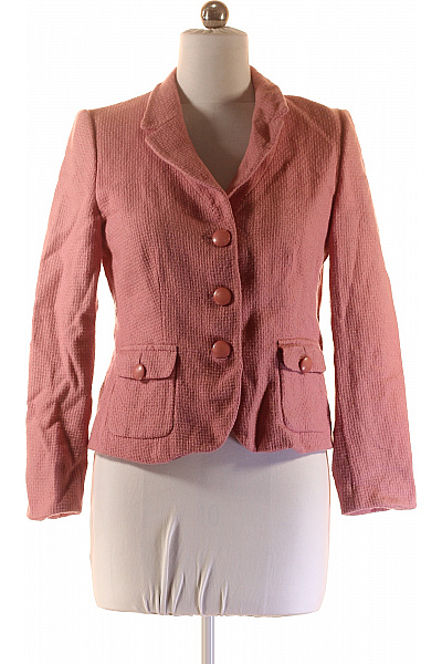 Marks & Spencer Dámské Sako Vlněné Růžové | Marks & Spencer | obrázek 2