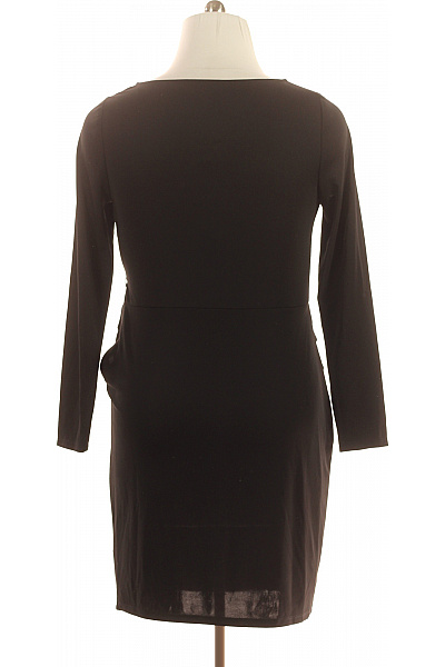 Ralph Lauren Černé šaty s dlouhým rukávem a páskem Velikost 44 | Ralph Lauren | obrázek 2