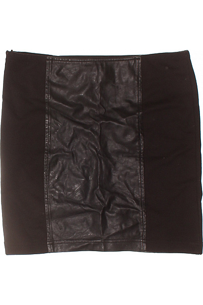 TOM TAILOR Dámská černá mini pouzdrová sukně koženka elastická Velikost XS | TOM TAILOR | obrázek 2