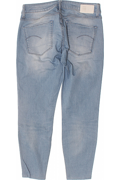 G-Star Dámské modré strečové džíny úzké seprané Velikost 28 | G-Star | obrázek 2