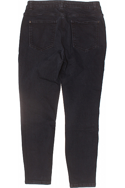 COMMA Dámské tmavé džíny se strečovou boční ozdobou kamínky Velikost 44 | COMMA | obrázek 2