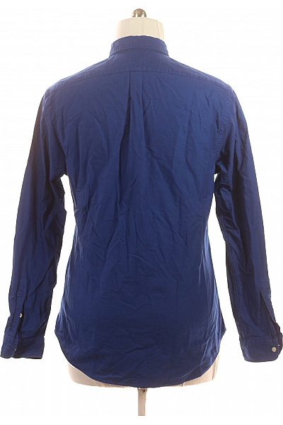 Ralph Lauren Pánská modrá košile dlouhý rukáv slim fit ležérní s výšivkou Velikost L | Ralph Lauren | obrázek 3