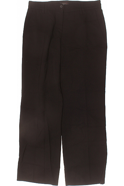 BRAX Dámské polyesterové oblekové kalhoty černé rovné elegantní business Vel. 38 | BRAX | obrázek 2