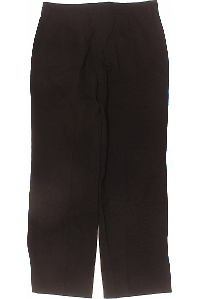 BRAX Dámské polyesterové oblekové kalhoty černé rovné elegantní business Vel. 38 | BRAX | obrázek 3