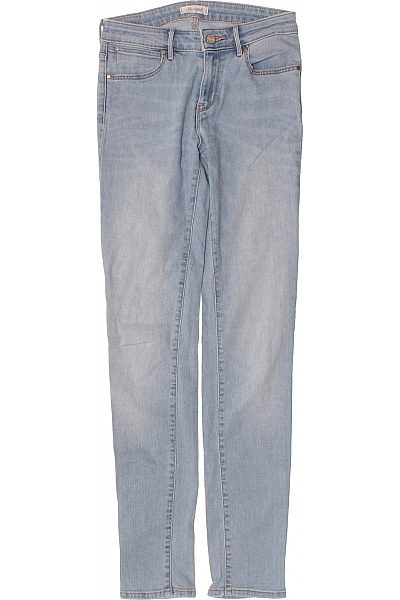 Wrangler Dámské Modré Světle Seprané Strečové Skinny Džíny Velikost 26