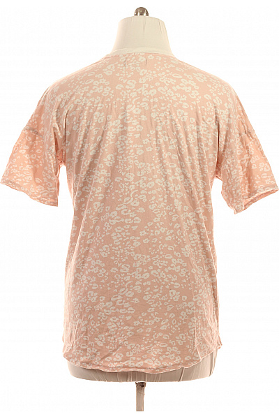 Donna Karan Růžové Tričko Krátký Rukáv Oversize Květinový Vzor Streetwear S Kapesní Velikost L | Donna Karan | obrázek 2