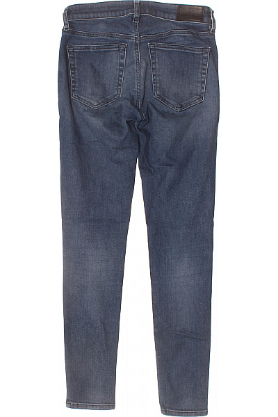 DIESEL Dámské bavlněné modré džíny SLANDY strečové skinny seprané Velikost 27/32 | DIESEL | obrázek 2