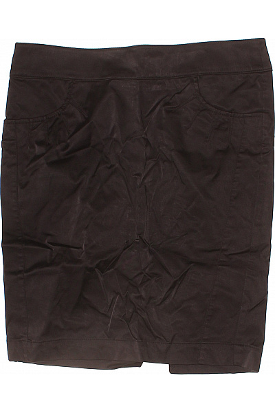 TOM TAILOR Dámská tmavě hnědá pouzdrová mini sukně s kapsami Velikost XS | TOM TAILOR | obrázek 2