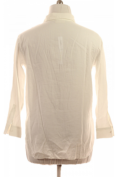 Cartoon Dámská bílá průhledná košile dlouhý rukáv elegantní ležérní business Vel. XL | Cartoon | obrázek 2