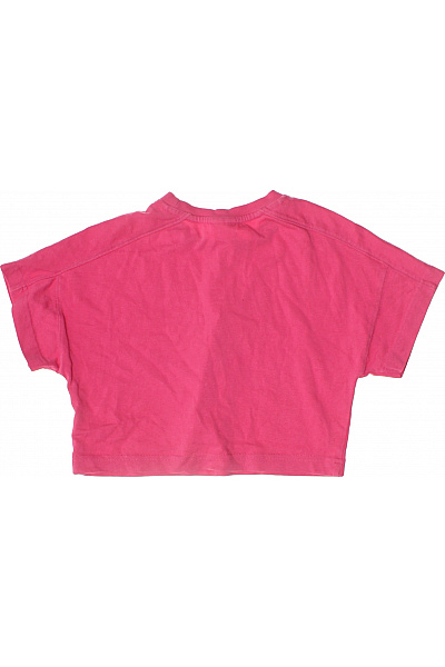 ZARA Dívčí Crop Tričko Krátký Rukáv Jednobarevné Letní Oversize Velikost 120 | ZARA | obrázek 3