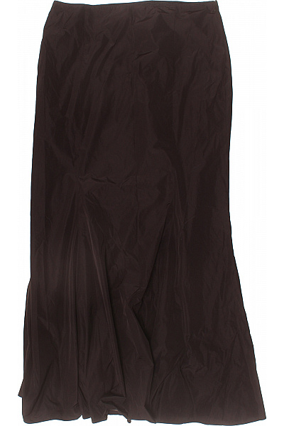 Vera Mont Dámská polyesterová dlouhá rozšířená elegantní hnědá sukně Velikost 40 | Vera Mont | obrázek 2