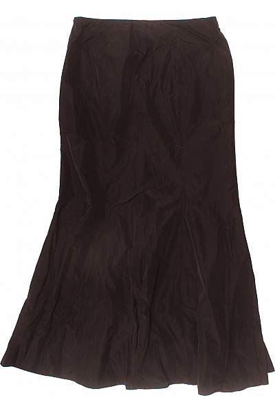 Vera Mont Dámská polyesterová dlouhá rozšířená elegantní hnědá sukně Velikost 40 | Vera Mont | obrázek 3