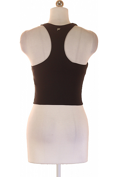 Dámské sportovní tričko crop top černé Vel. XS | Unimoda | obrázek 3