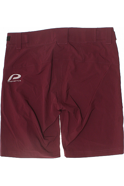 protective Dámské polyesterové sportovní outdoorové kraťasy krátké vínové s kapsami Vel. 42 | protective | obrázek 3