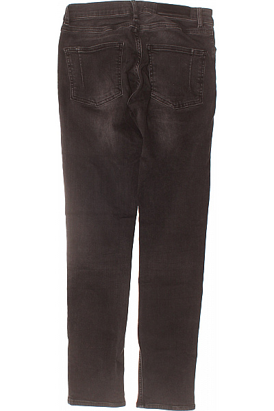 Won Hundred Dámské bavlněné džíny tmavě šedé seprané rovné kapsy Vel. 26 | Won Hundred | obrázek 2