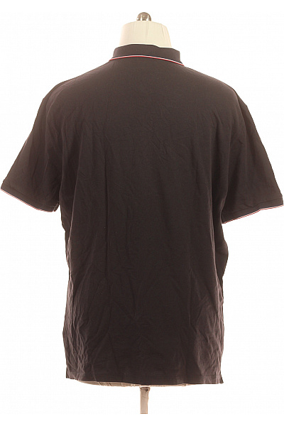 U.S.POLO ASSN. Polo tričko s krátkým rukávem tmavé jednobarevné s výšivkou Velikost 4XL | U.S.POLO ASSN. | obrázek 3