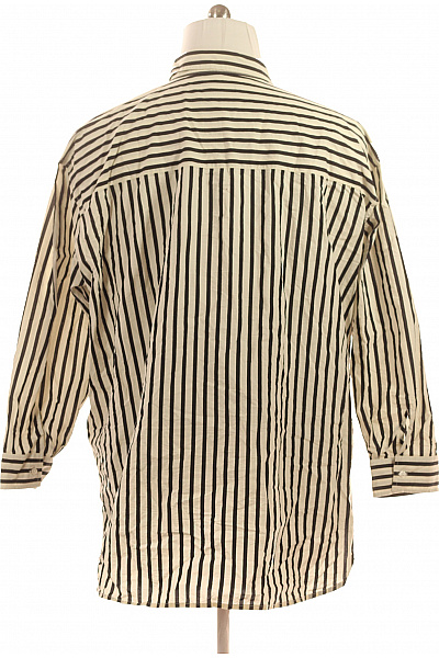 VIA APPIA DUE Dámská pruhovaná košile s dlouhým rukávem volná ležérní Velikost 46 | VIA APPIA DUE | obrázek 2