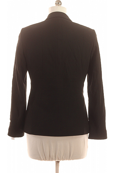 RENÉ LEZARD Černý Polyamidový Blejzr Elegantní Business Vypasované Jednořadé Kapsy Vel. 38 | RENÉ LEZARD | obrázek 2