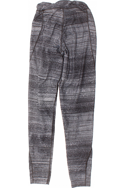 champion Dámské polyesterové sportovní legíny šedé pruhované na cvičení Velikost S | champion | obrázek 2