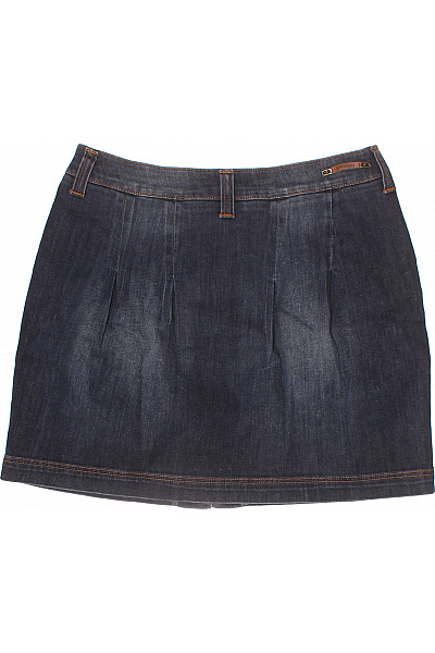 CAMPUS Dámská tmavě modrá džínová mini áčková sukně s knoflíky Vel. S | CAMPUS | obrázek 3