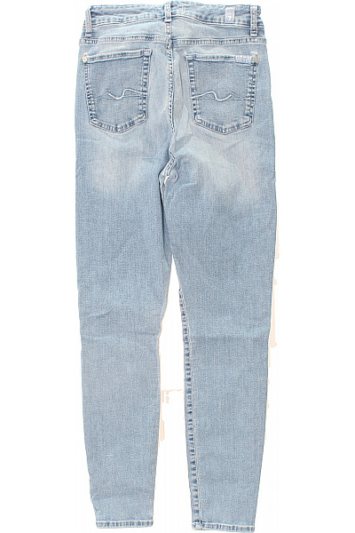 Dámské Džíny Modré Second hand Vel. 29 | Unimoda | obrázek 2