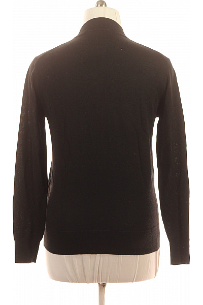 John Richmond Pánský černý tenký pulovr se stojáčkem basic Velikost l | John Richmond | obrázek 2