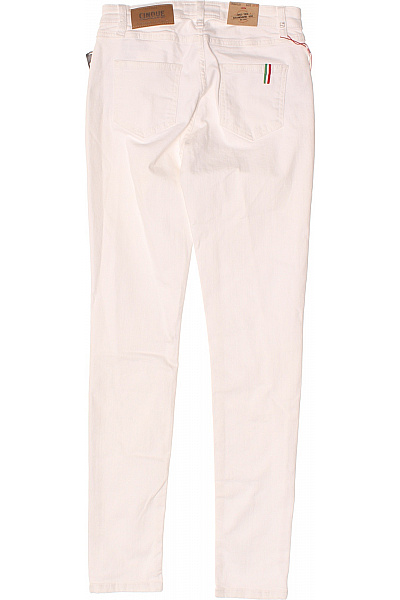 CINQUE Dámské bílé strečové skinny džíny s vysokým pasem Velikost 26/32 | CINQUE | obrázek 2