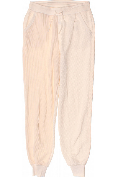 Nike Dámské Tepláky Volnočasové S Kapsami Béžové žebrované Velikost S