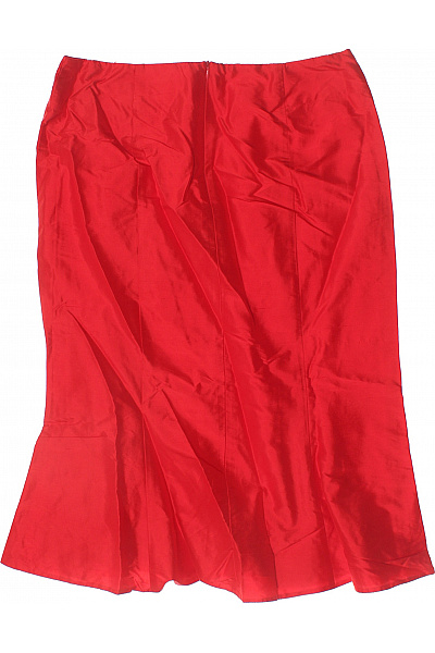 Vera Mont Hedvábná červená společenská dlouhá sukně rozšířená Vel. 40 | Vera Mont | obrázek 2