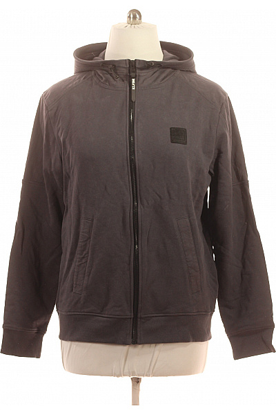 Street One Pánská tmavě šedá mikina s kapucí a zipem streetwear Velikost xl | Street One | obrázek 2