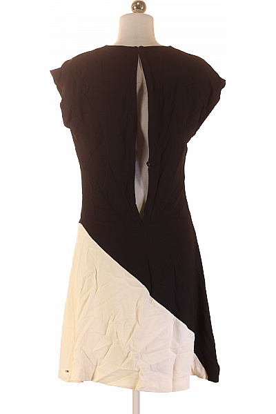 TOMMY HILFIGER Černobílé šaty bez rukávů asymetrické krátké denní jednoduché Vel. US 4 | TOMMY HILFIGER | obrázek 2