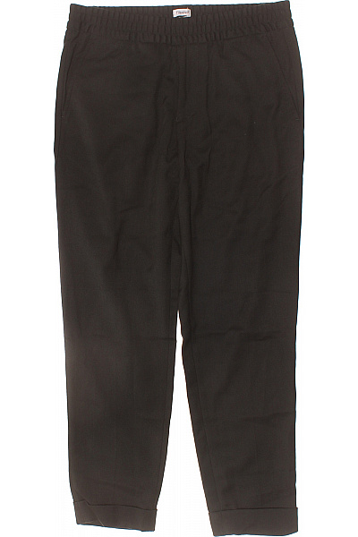 Filippa K. Dámské černé Volnočasové Pohodlné Kalhoty S Gumou V Pase Vel. 46