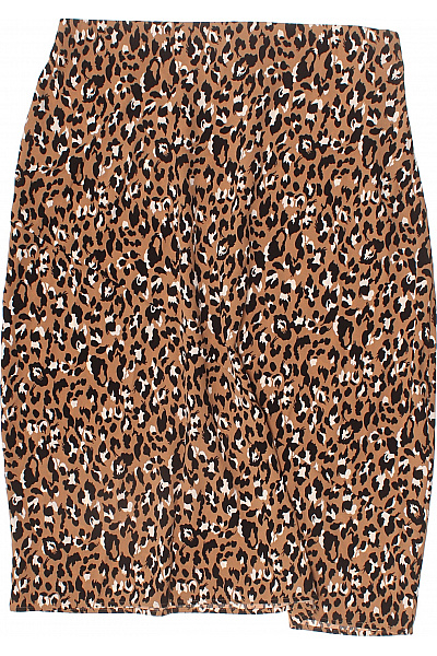 Next Dámská polyesterová pouzdrová sukně leopardí vzor hnědá krátká Velikost 46 | Next | obrázek 2